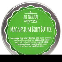 All Natural Magnesium Body Butter